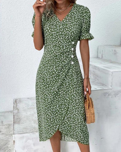 Isla Floral Midi Dress