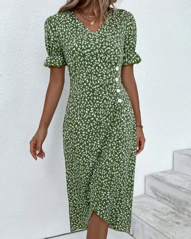 Isla Floral Midi Dress