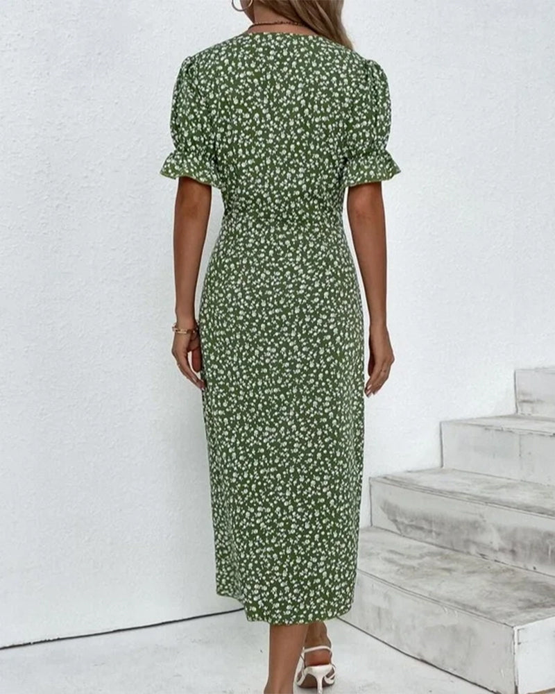 Isla Floral Midi Dress