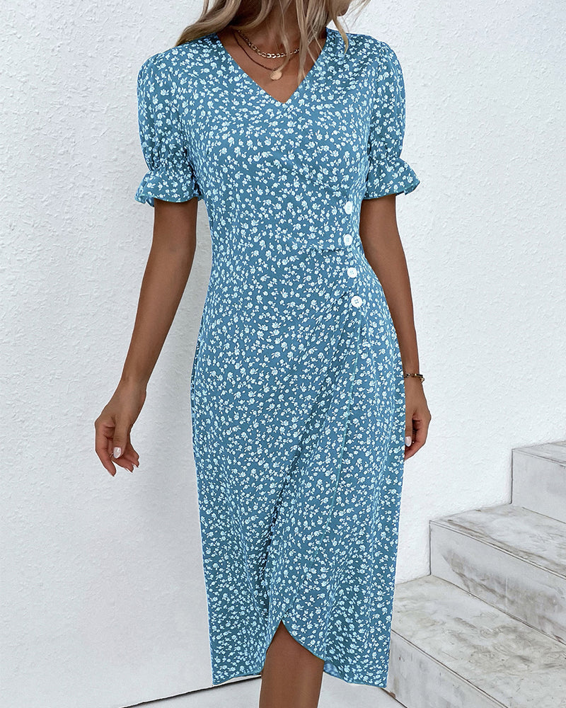 Isla Floral Midi Dress