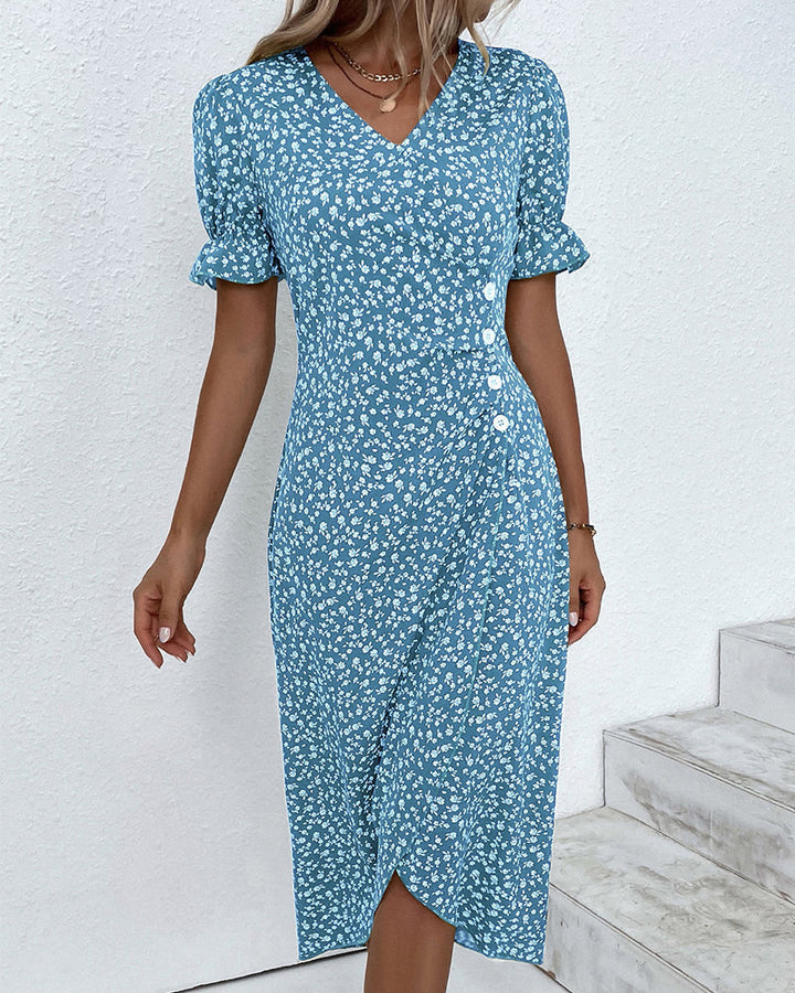 Isla Floral Midi Dress