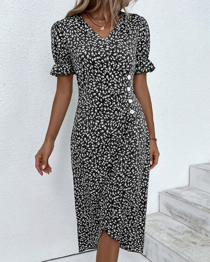 Isla Floral Midi Dress