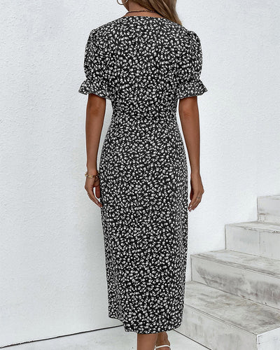 Isla Floral Midi Dress