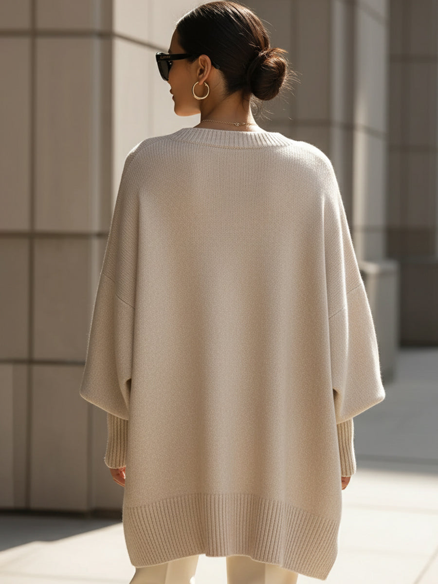 Mandy I Relaxed Fit Statement Poncho