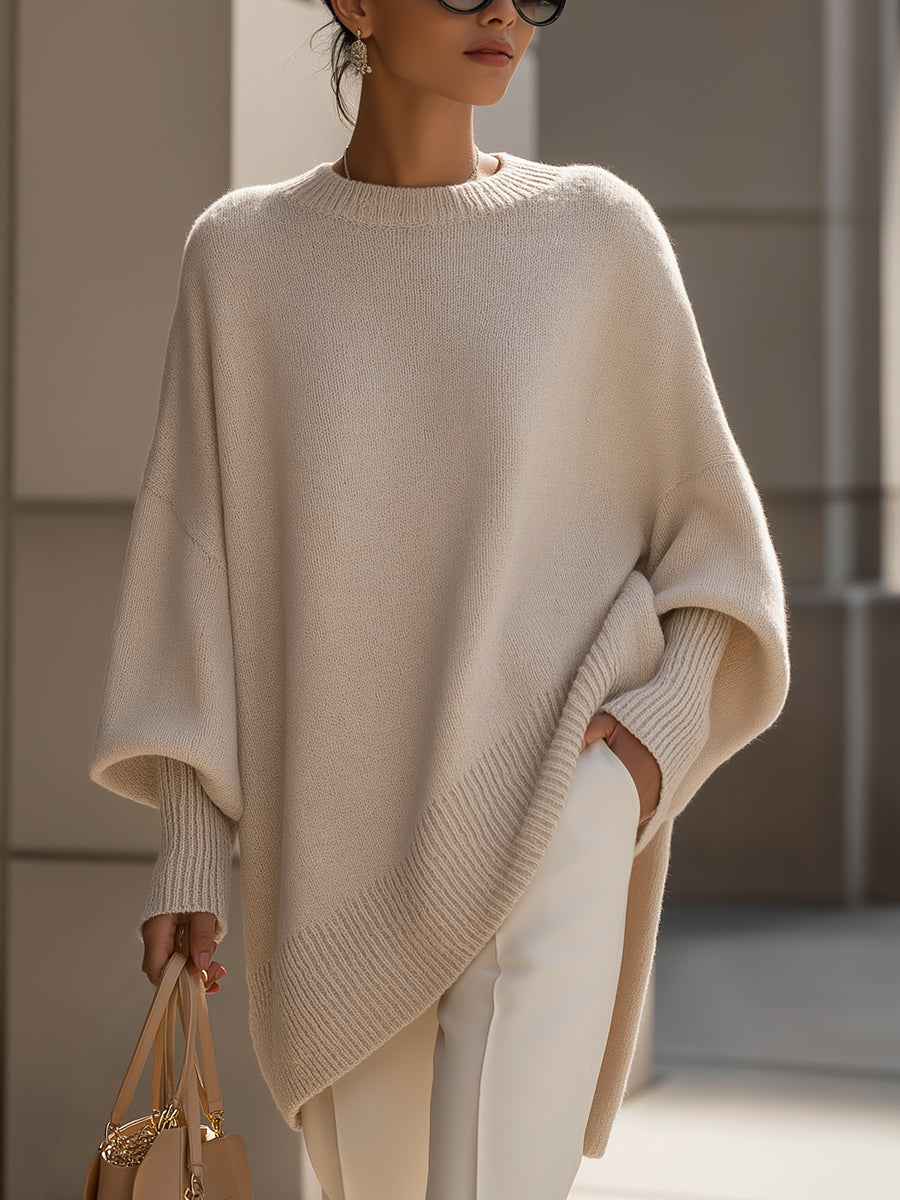 Mandy I Relaxed Fit Statement Poncho