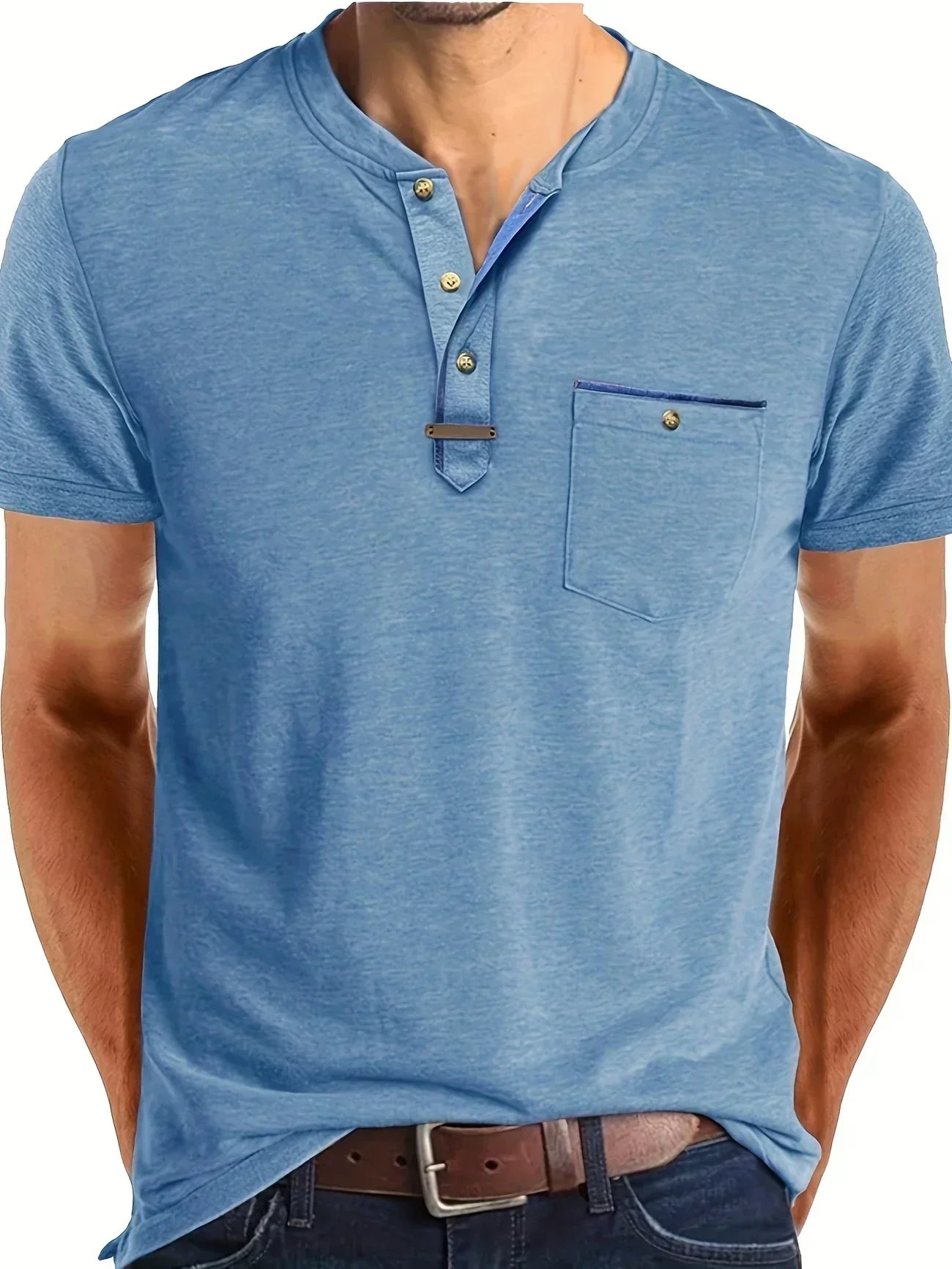 Adam Elegant T Shirt With Pocket