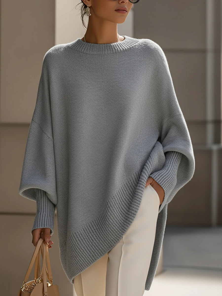 Mandy I Relaxed Fit Statement Poncho
