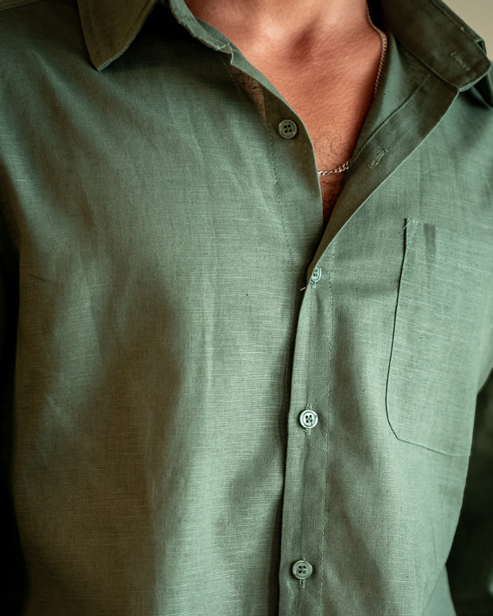 Byron I 100% Linen Shirt