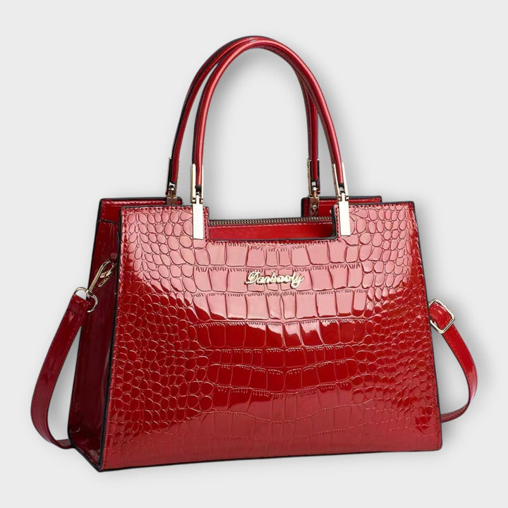 Rose | Glossy Handbag