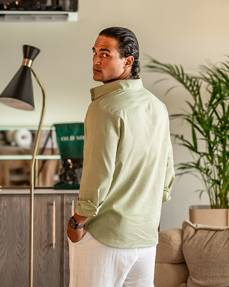 Byron I 100% Linen Shirt