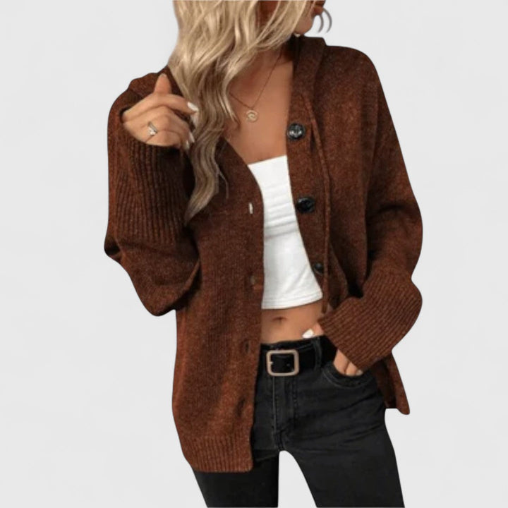 Linda | Knitted Cozy Cardigan