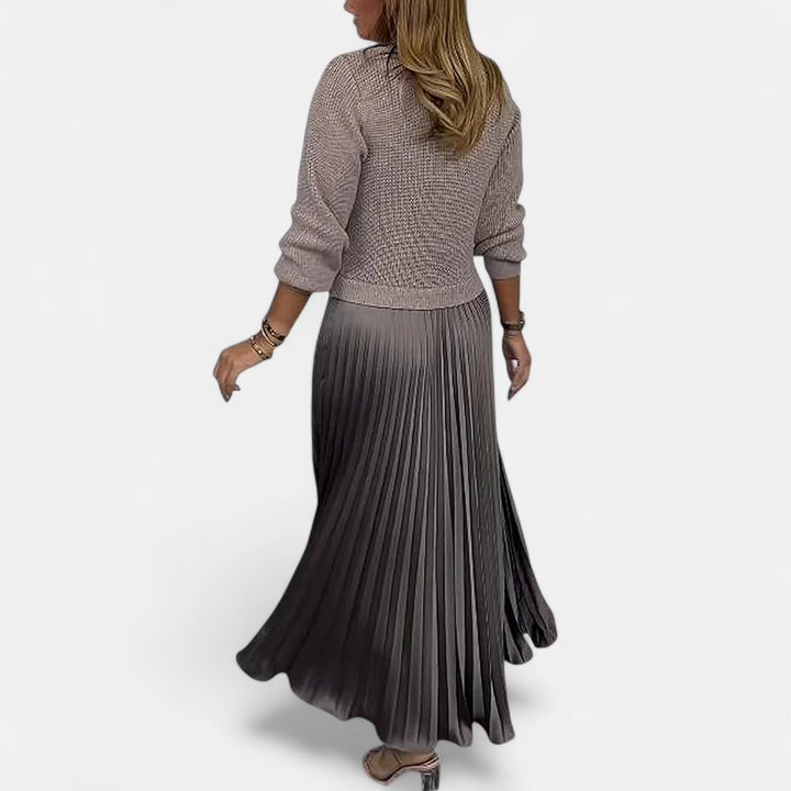 Ellery | Pleated Sweater Maxi