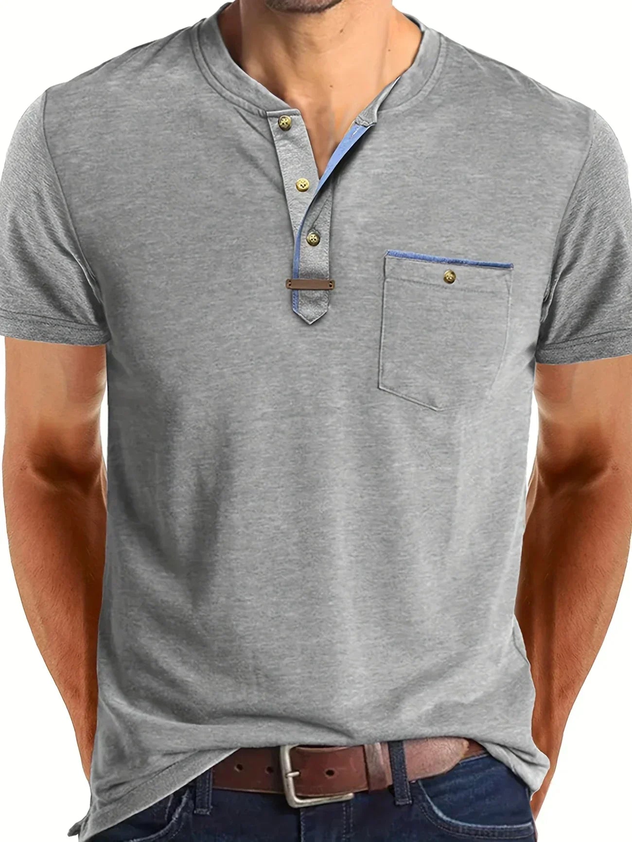 Adam Elegant T Shirt With Pocket