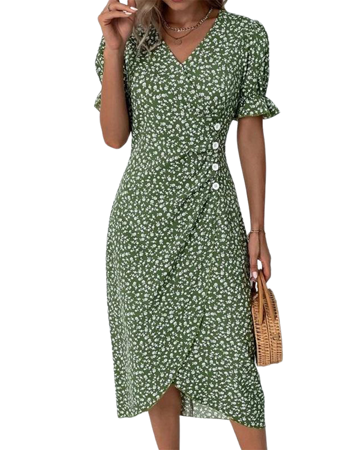 Isla Floral Midi Dress
