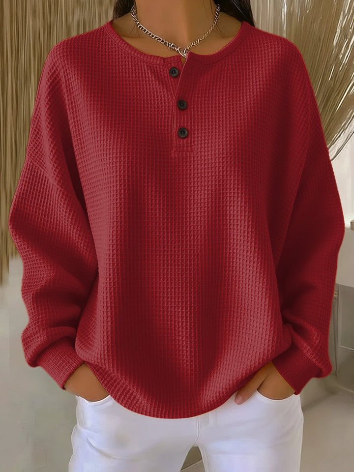 Yara I Soft Casual Crewneck Sweater