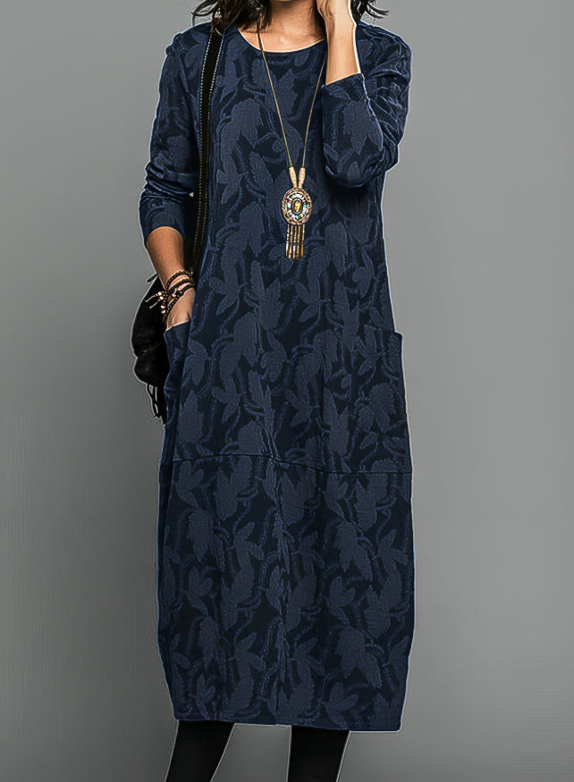 Myah I Sophisticated Winter Midi Dress