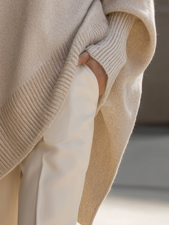 Mandy I Relaxed Fit Statement Poncho