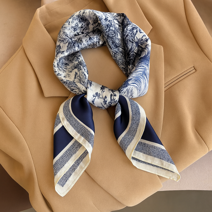 Charlotte I Luxury Satin Square Scarf
