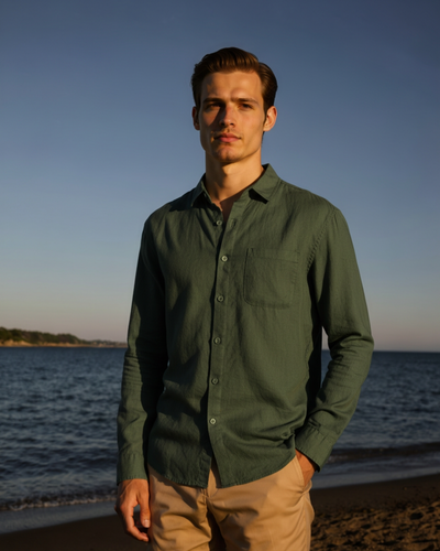 Byron Bay – 100% Linen Shirt