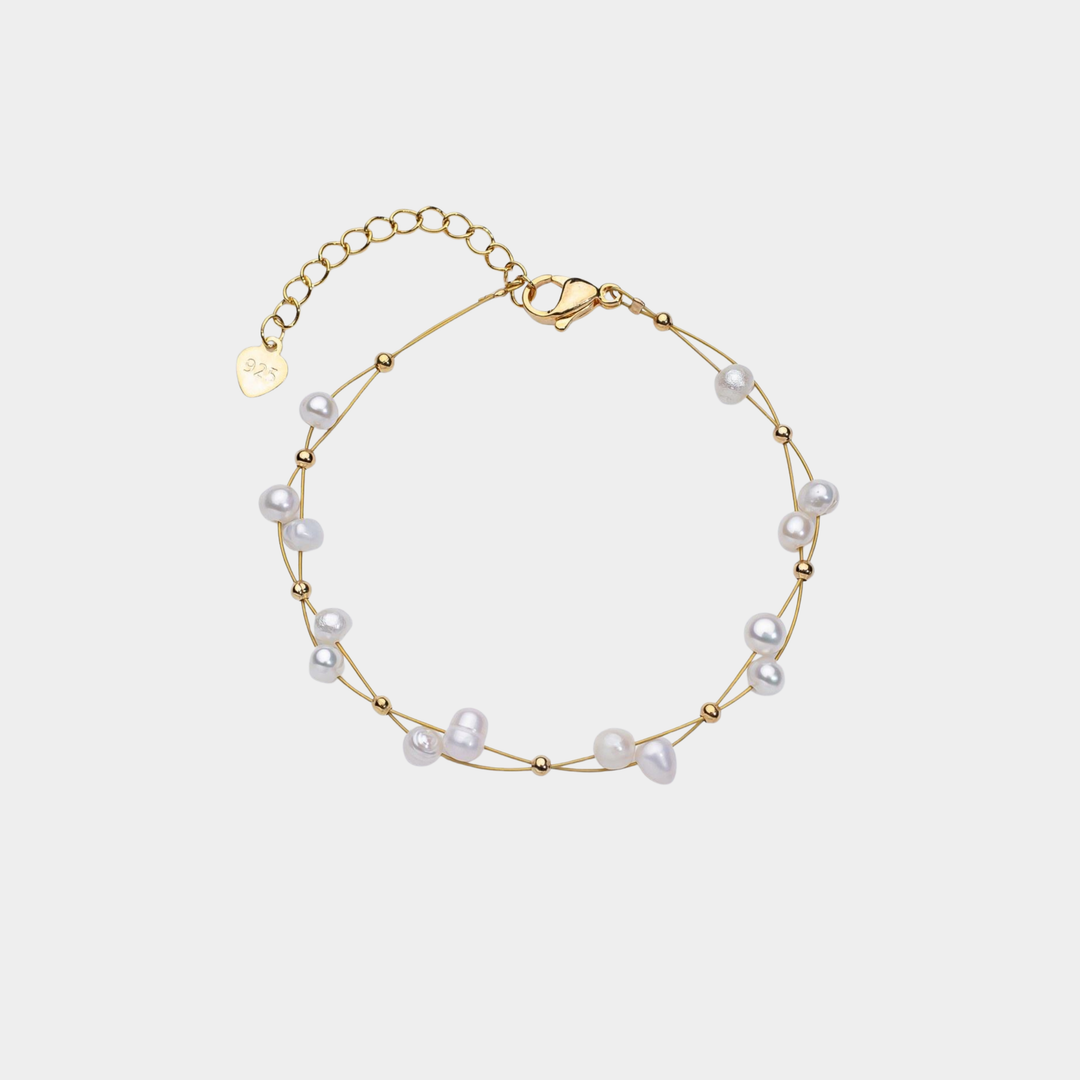 AURO | Bracelet with subtle pearl accents