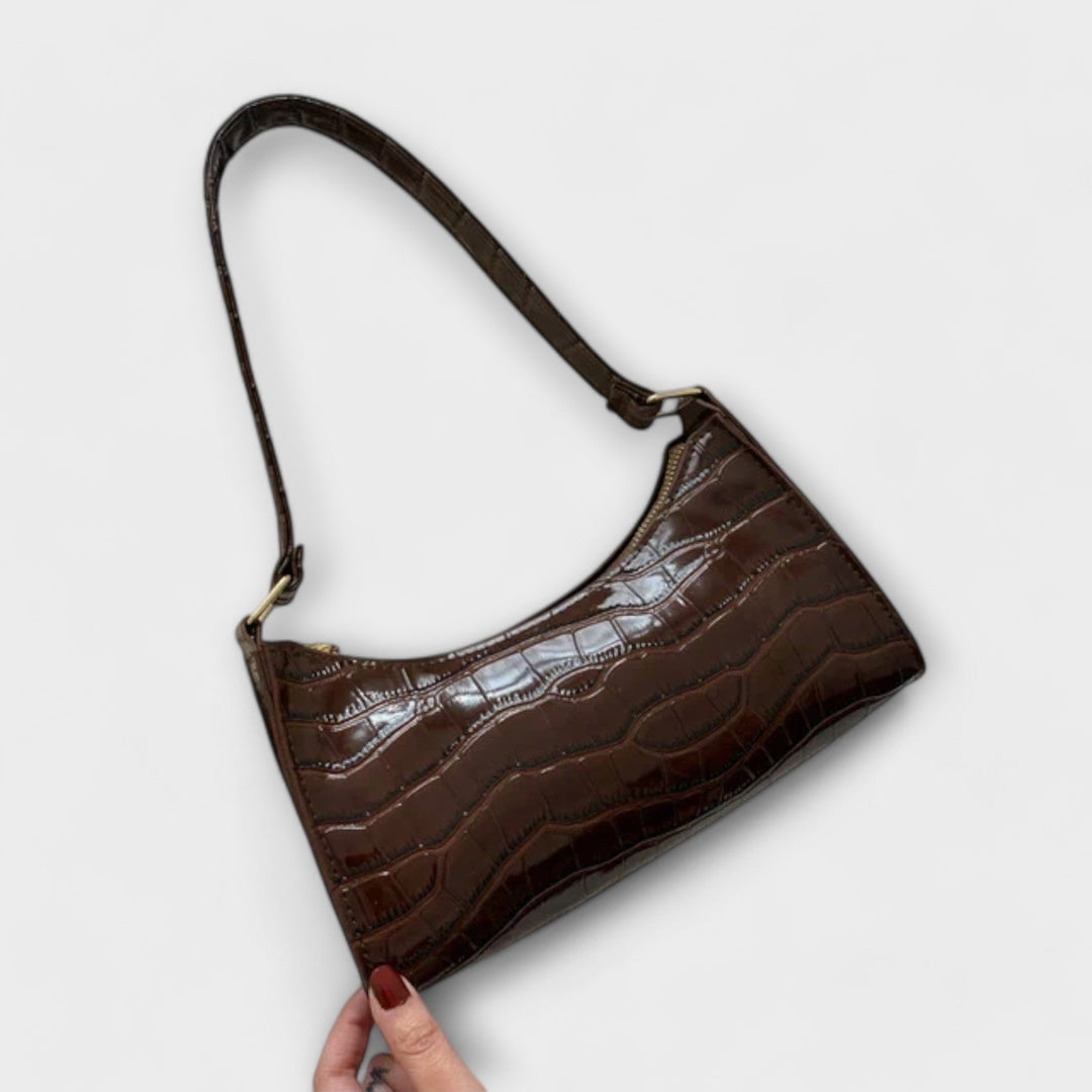 Anna | Shiny Leather Bag