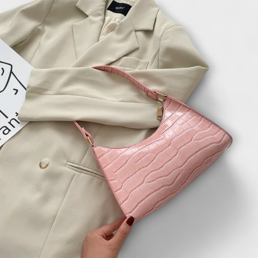 Anna | Shiny Leather Bag