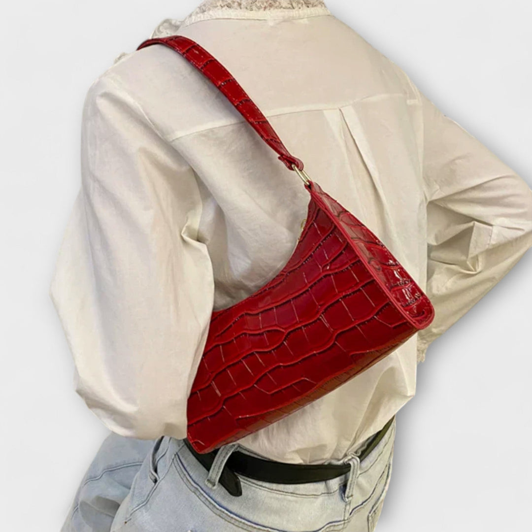 Anna | Shiny Leather Bag