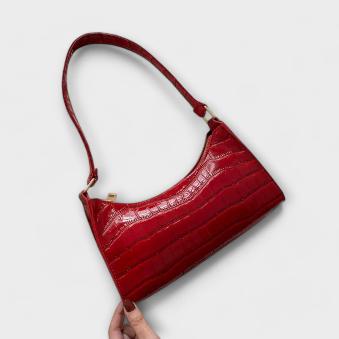 Anna | Shiny Leather Bag
