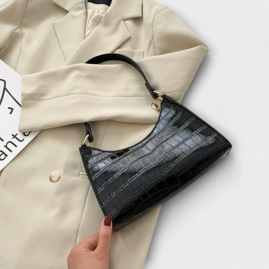 Anna | Shiny Leather Bag