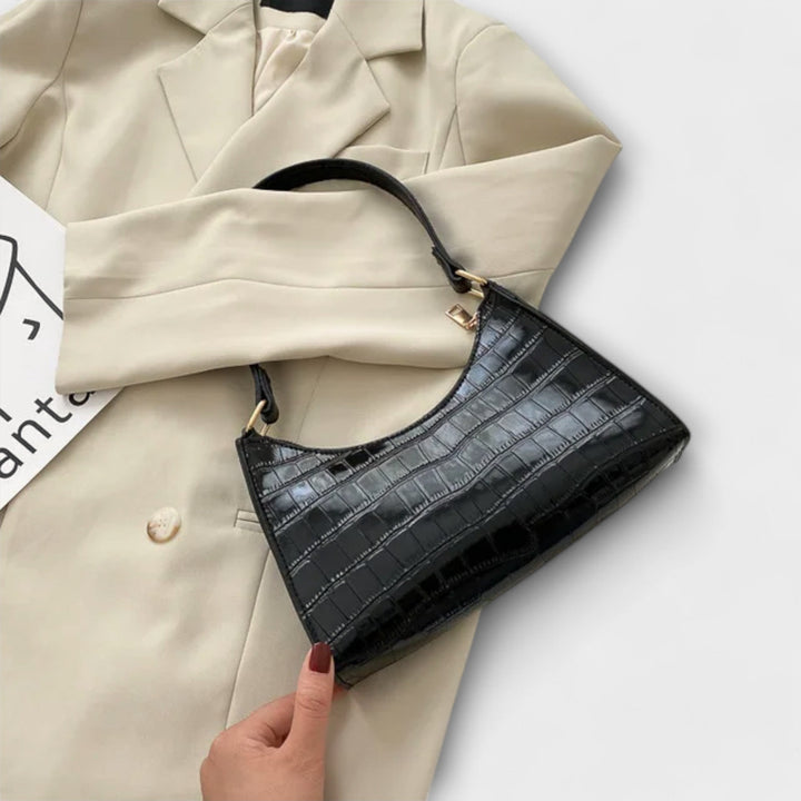 Anna | Shiny Leather Bag