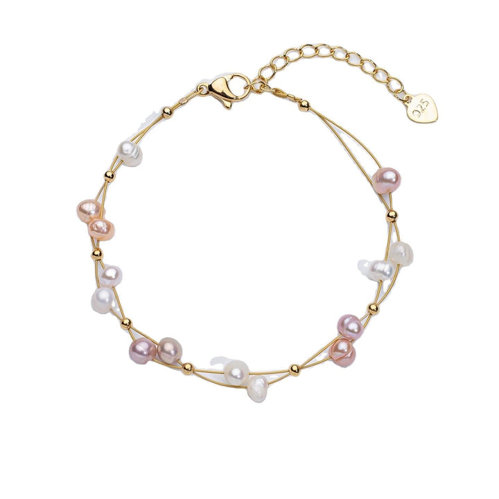 AURO | Bracelet with subtle pearl accents