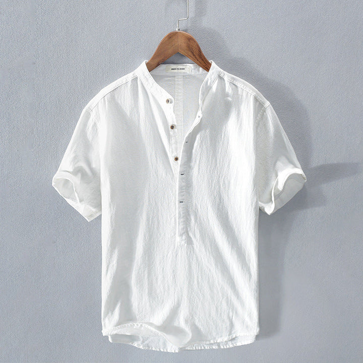 Morris I Cotton-Linen Shirt