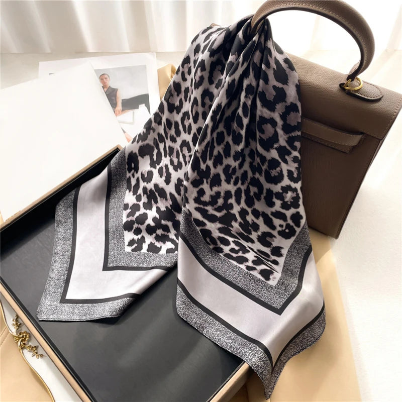 Charlotte I Luxury Satin Square Scarf