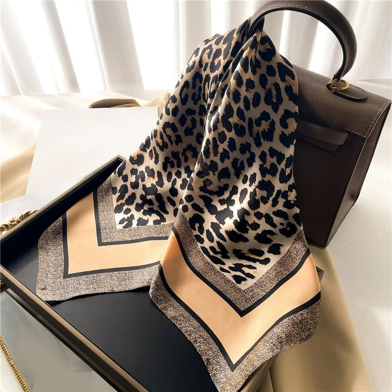 Charlotte I Luxury Satin Square Scarf