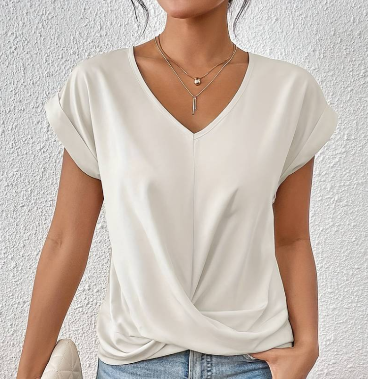 Sol The Perfect V-Neck Top