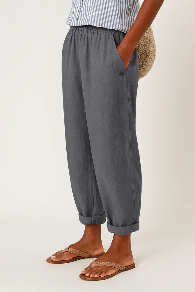 Elara | Lightweight Linen-Cotton Pants