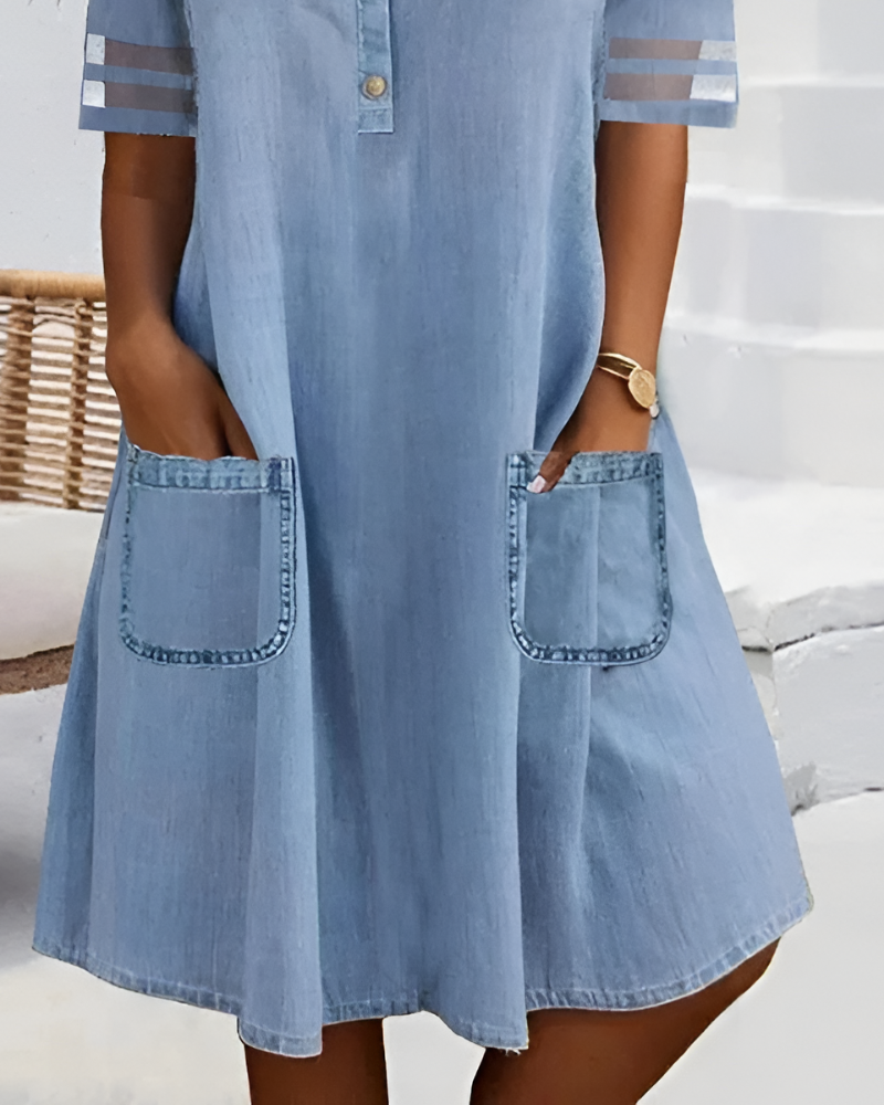 Robyn | Denim Mini Dress