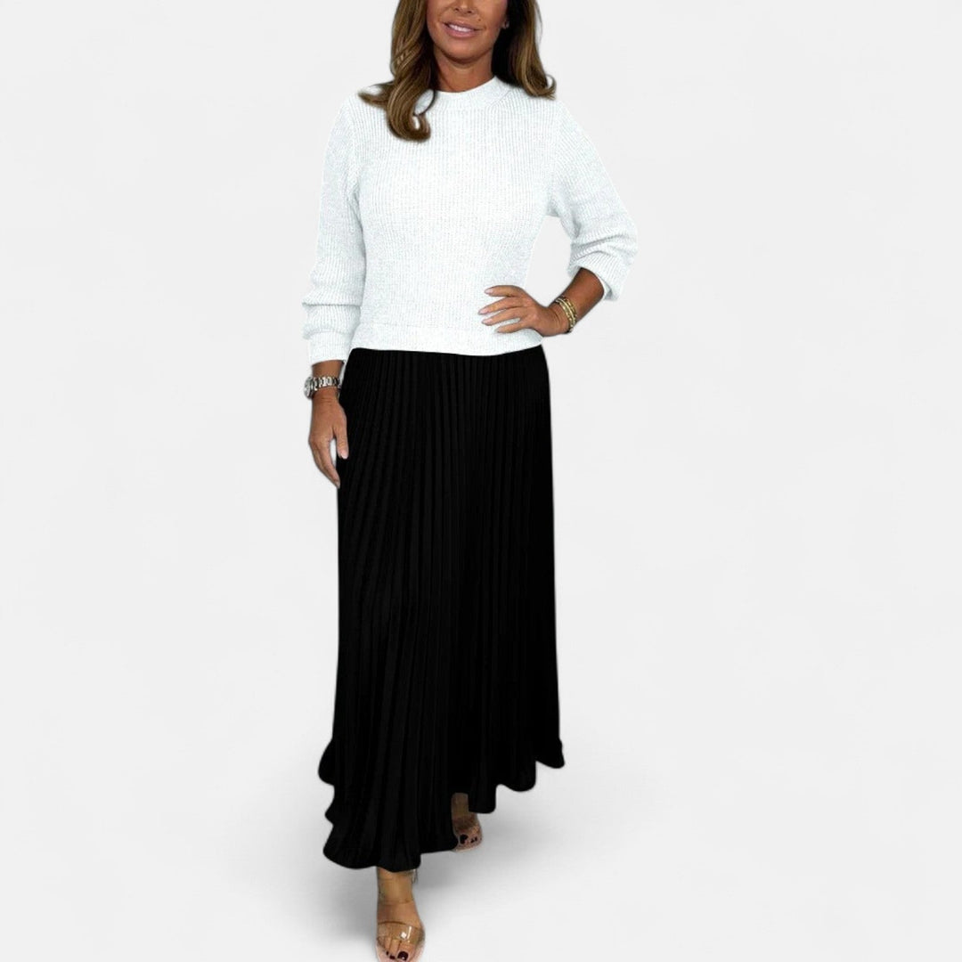 Ellery | Pleated Sweater Maxi