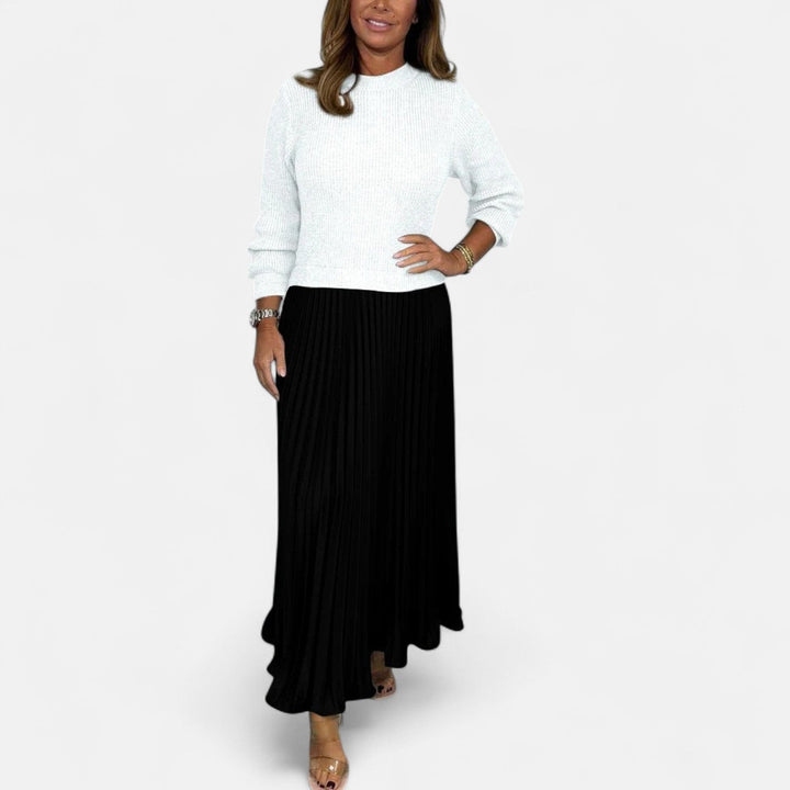 Ellery | Pleated Sweater Maxi