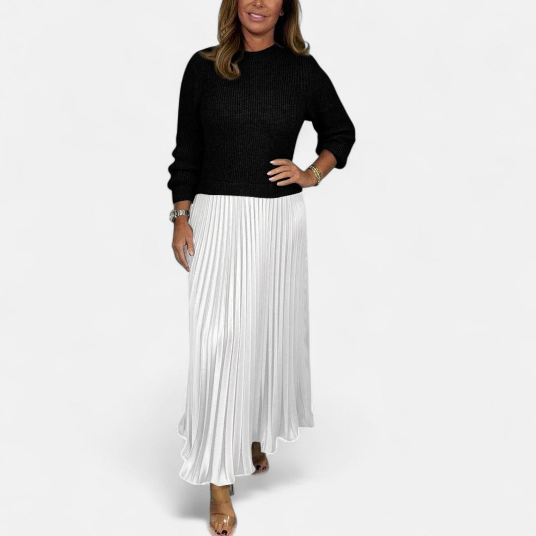 Ellery | Pleated Sweater Maxi