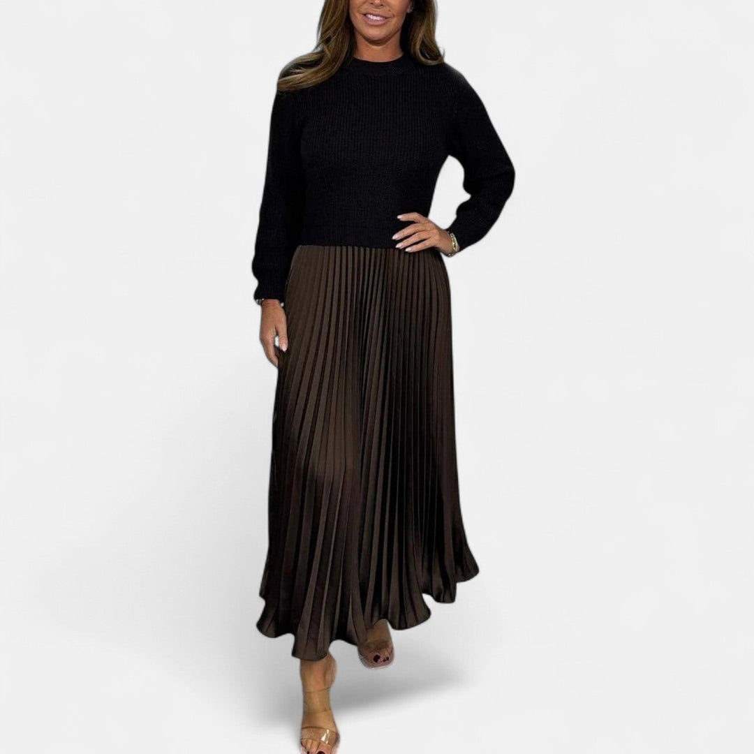 Ellery | Pleated Sweater Maxi