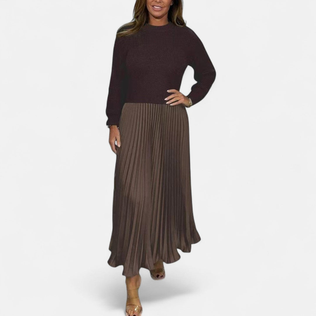 Ellery | Pleated Sweater Maxi