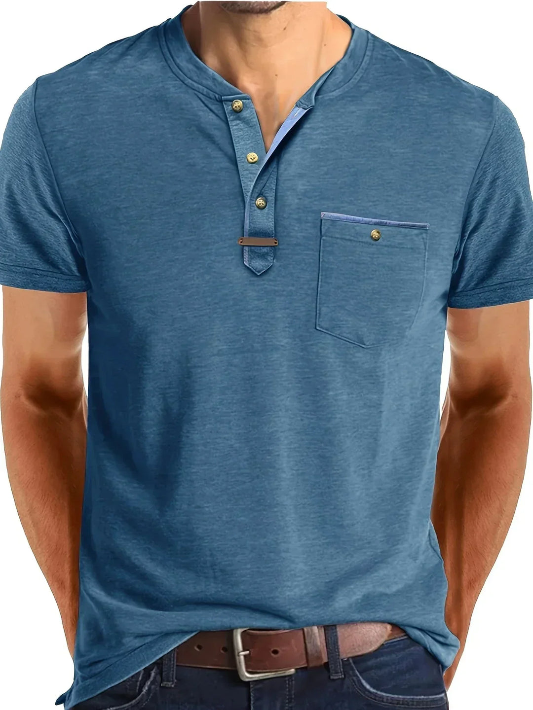 Adam I Elegant T Shirt With Pocket