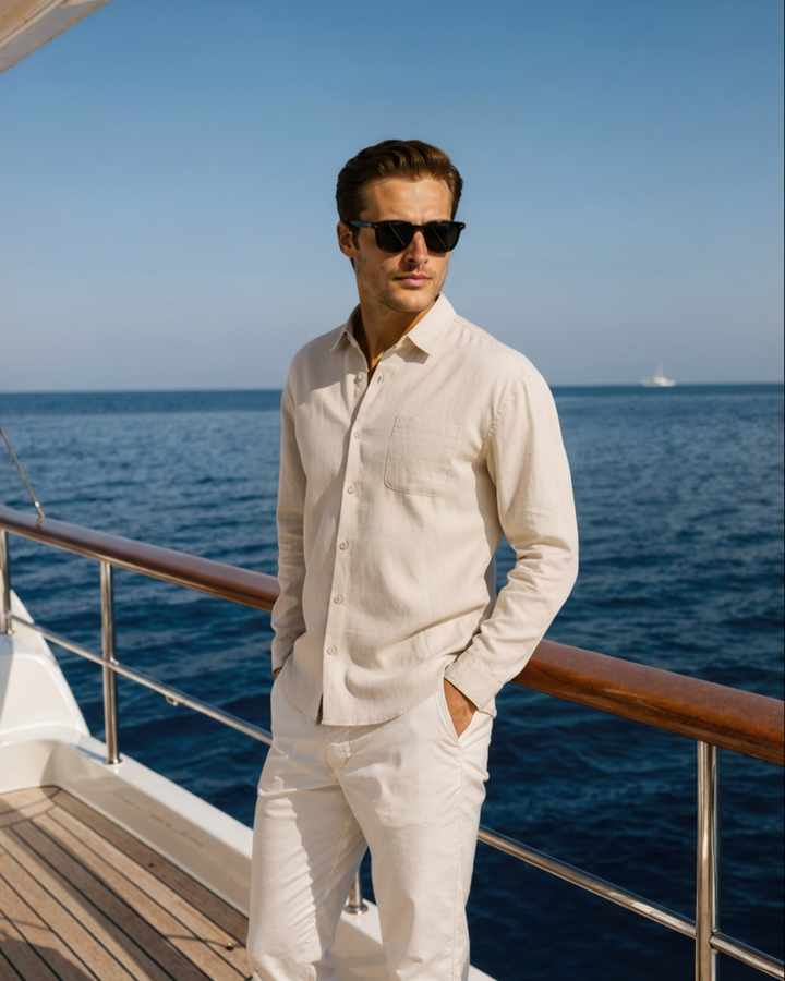 Byron I 100% Linen Shirt