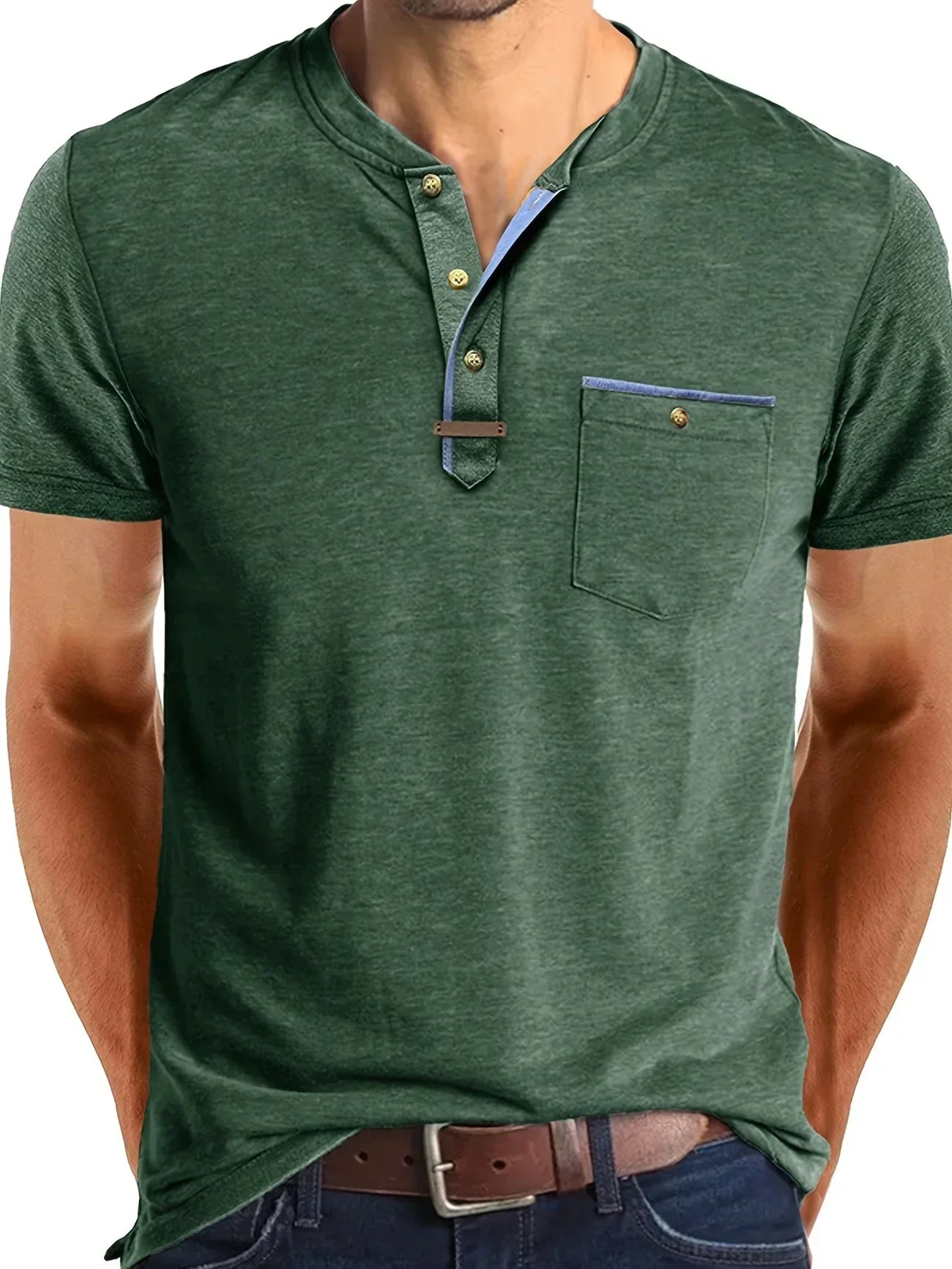Adam Elegant T Shirt With Pocket