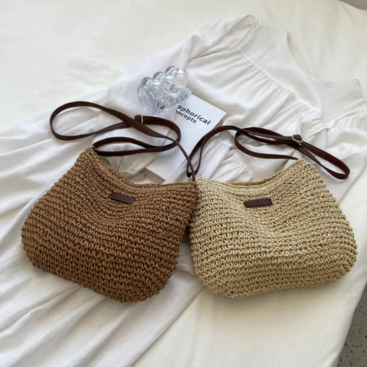 Violet | Straw Bag