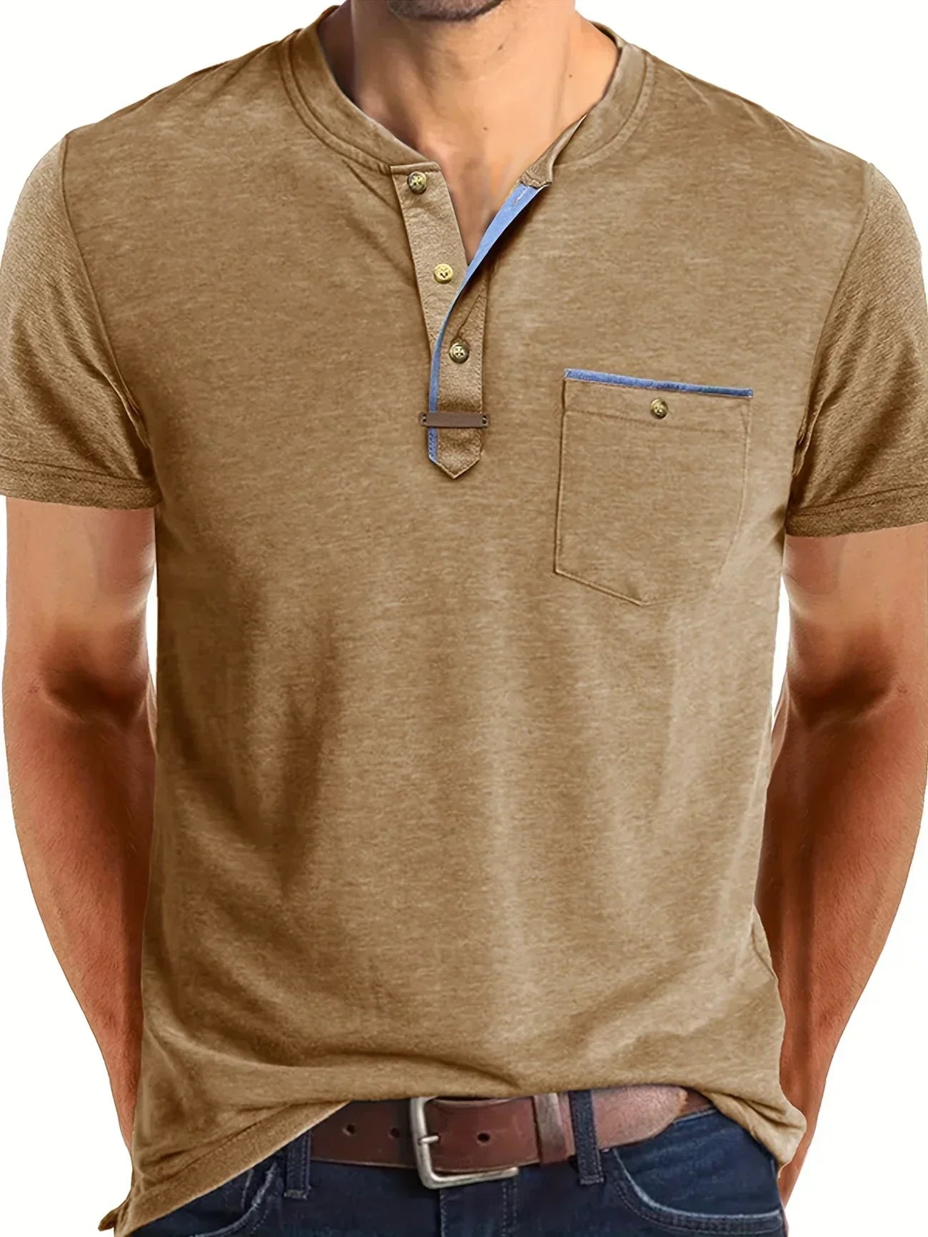 Adam Elegant T Shirt With Pocket