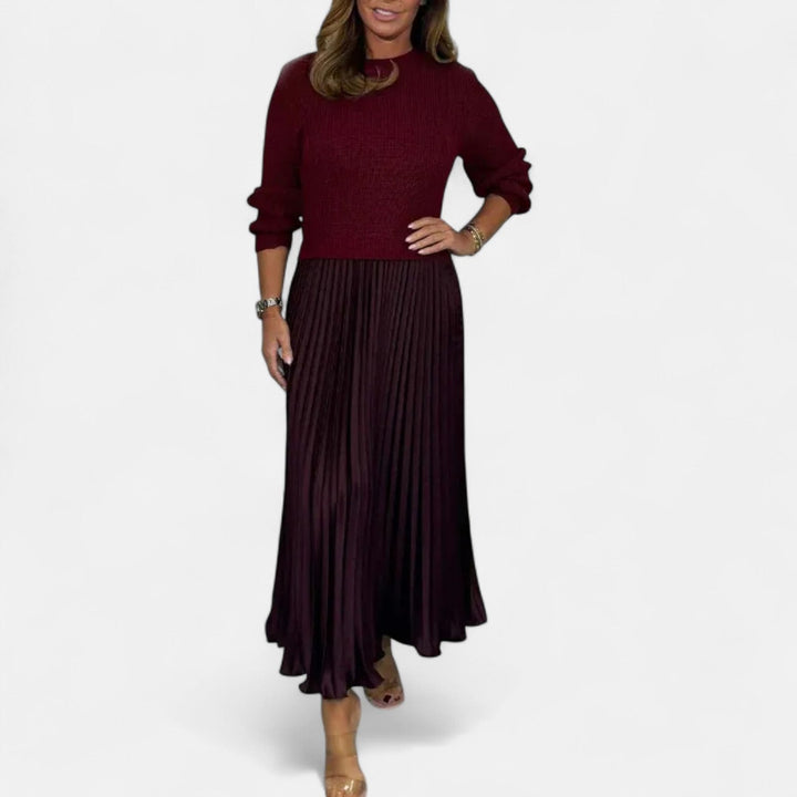 Ellery | Pleated Sweater Maxi