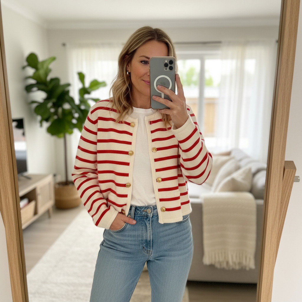 Sienna | Stripe Cardigan