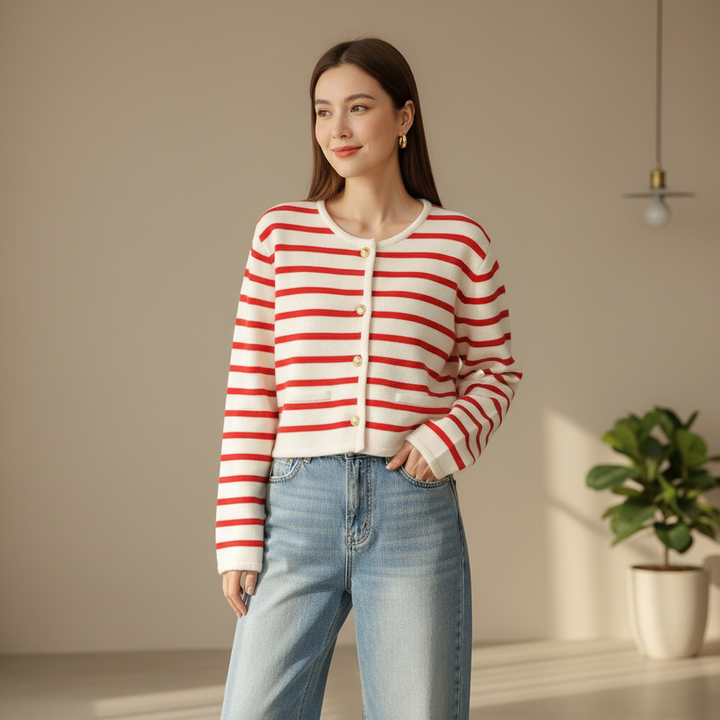 Sienna | Stripe Cardigan